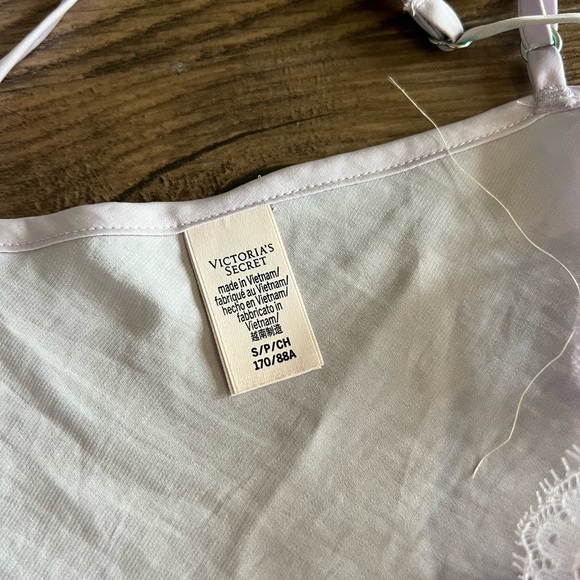 Victoria’s Secret light purple satin lace cami tank - Picture 4 of 4